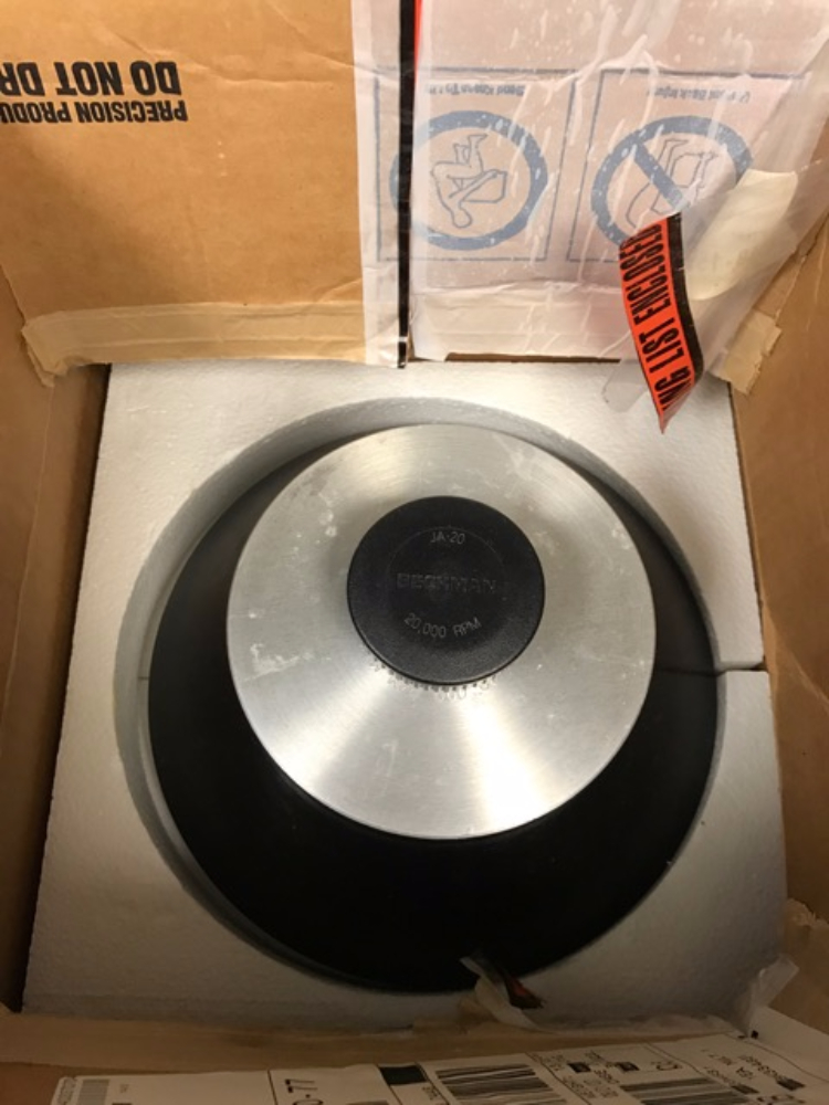 Image of Beckman JA-20 Fixed Angle Rotor